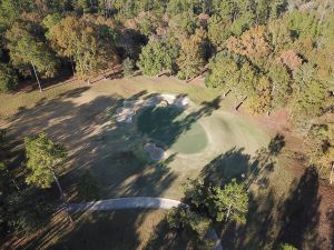 Fallen Oak 14th Aerial Side Green